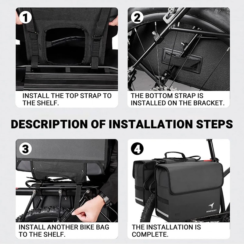 Dual-side Panniers Dual-side Panniers