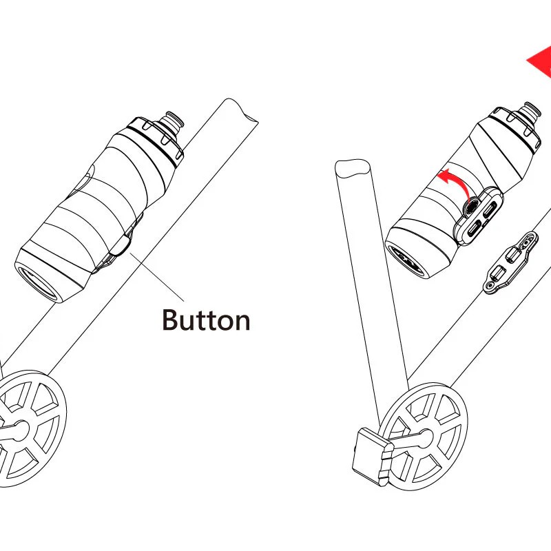 Magnetic Bottle Mount Magnetic Bottle Mount